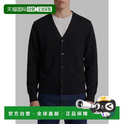 Ami Paris 男士针织衫 HKC364005001 AW2026 黑色 Ami de Coeur c
