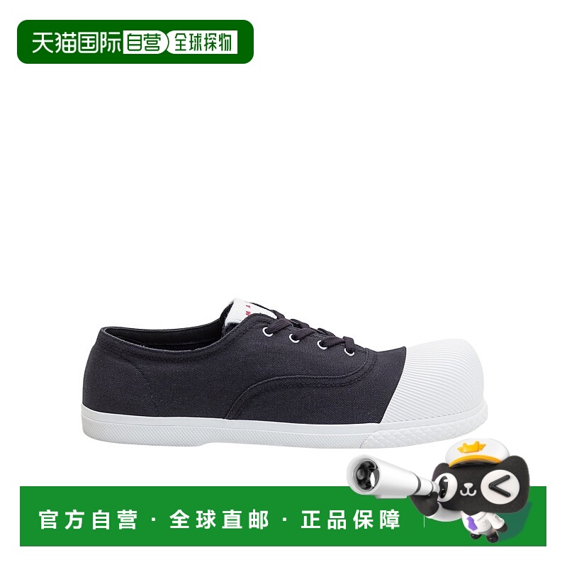 1h可退 MARNI 男士休闲鞋 SNZU018400P826700N99 SS2025 黑色男鞋