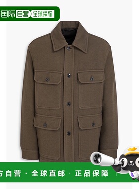 1h可退 潮奢 Lemaire 男士 羊毛毡夹克 OW322LF1116500DARKSQUIRR