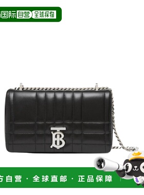 BURBERRY 女士斜挎包 80595101 CO 黑色 Lola - 绗缝小号单肩包