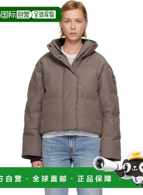 1h可退 潮奢 Canada Goose 加拿大鹅 女士 灰褐色 Grandview Crop