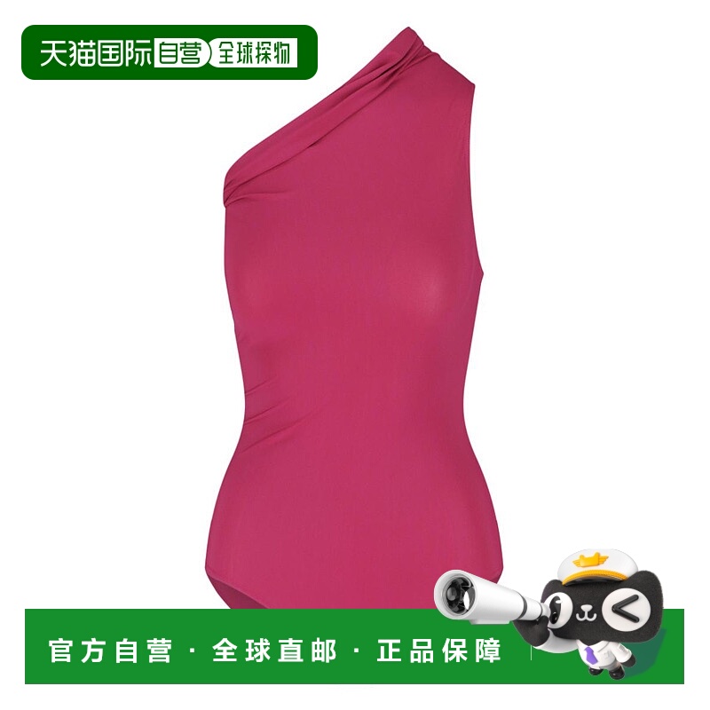 1h可退 RICK OWENS 女士泳装 RP01C5072W23 SS2023 粉红色 徽标连