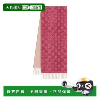 1h可退 奢淘 Salvatore Ferragamo 字母图案围巾 女 320955配饰