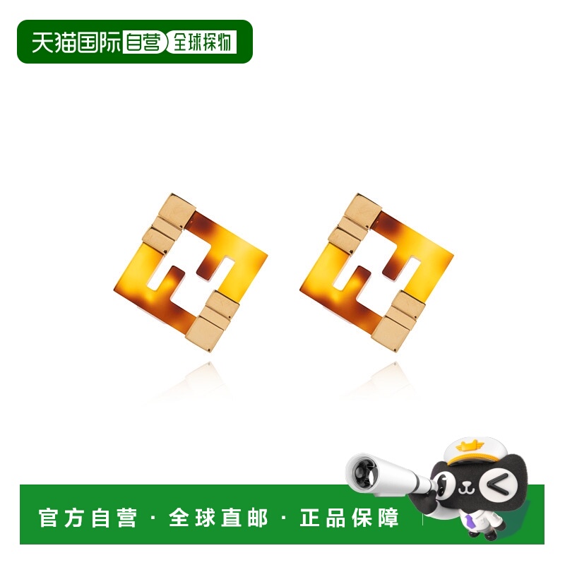 FENDI 女士耳饰 8AK946ALI0F1BDE SS2025 色 Earrings in the sha