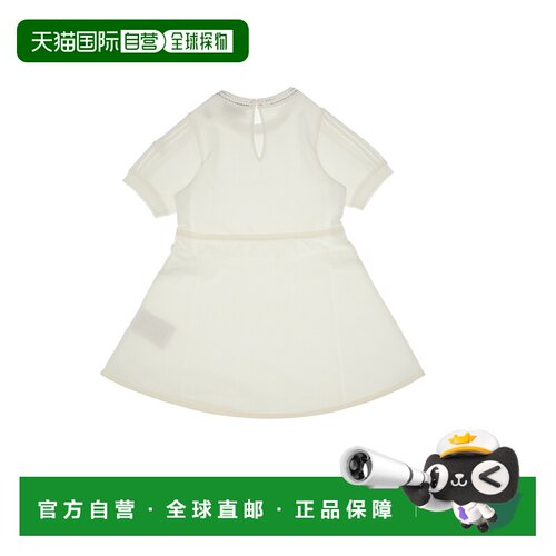 MONCLER 女童连衣裙 8I0000889ALK034 SS2025 白色 ABITI