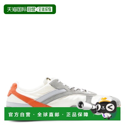 1h可退 潮奢 Miu Miu 缪缪 女士 白色灰色绒面革运动鞋 5E428EFA0