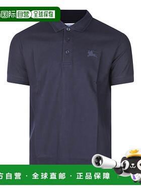 BURBERRY 男士POLO衫 8099165B1488 SS2025 蓝色 Burberry T-Shir
