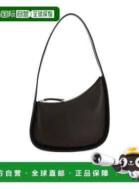 THE ROW 女士单肩包 W1249L614BLAN AW2025 黑色 拉链单肩包