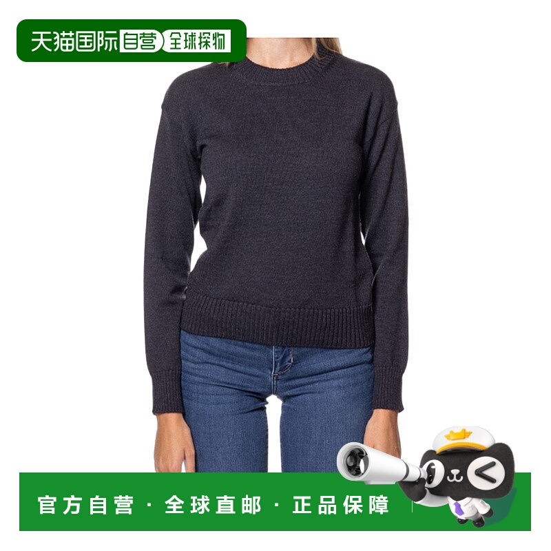 1h可退 MAX MARA 女士针织衫 3366103606005 AW2023 黑色 长袖圆