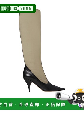 THE ROW 女士高跟鞋 F1582SL1W20BLK SS2025 花色 高筒套靴