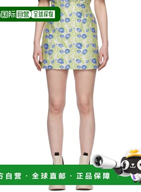 1h可退 潮奢 GANNI 甘尼 女士 灰色 3D 短裙 F7644873G