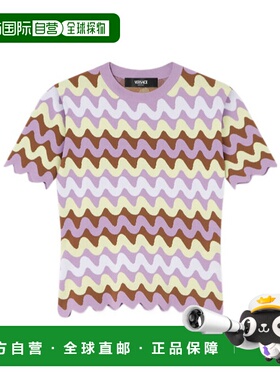 VERSACE 女士T恤 10194421A140346L380 SS2025 花色