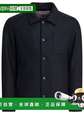 HERNO 男士夹克 GI00090UR333729287 AW2025 蓝色 Jackets & Coat