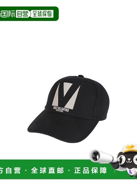 VALENTINO 女士帽子 WHDA41WGJ9LP SS2025 黑色 图案帽子鸭舌帽