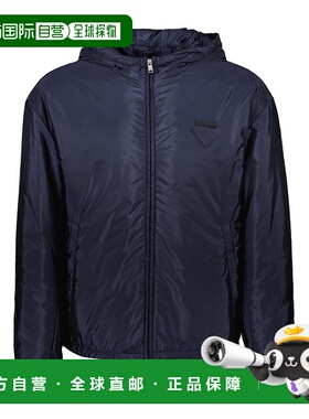 PRADA 男士夹克 SGC9131WQ9SOOOF0ABB AW2025 蓝色外套