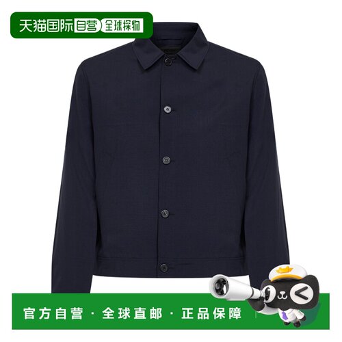 PRADA 男士夹克 SGD12417LKSOOOF0008 SS2026 蓝色长袖