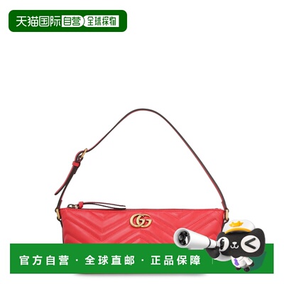 GUCCI 女士斜挎包 739166AABZB6832 CO 红色 GUCCI GG MARMONT LE