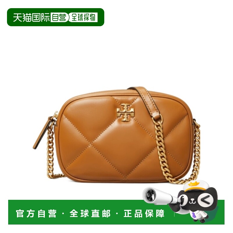 1h可退 TORY BURCH 女士斜挎包 154715203 AW2025 棕色 Kira Diam