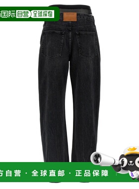 ALEXANDER WANG 女士牛仔裤 4DC4244475015 AW2024直筒裤