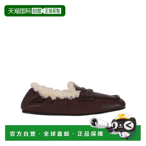 1h可退 MIU MIU 女士芭蕾乐福鞋 5D341EXUJFZF05F0NBL AW2025女鞋