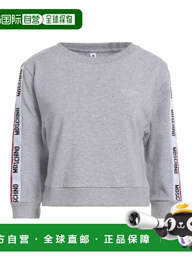 潮奢 Moschino 莫斯奇诺 女士 汗衫 grey灰色 舒适时尚