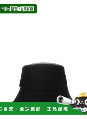 【99新未使用】PRADA 女士帽子 1HC1372DMIF0002 CO 黑色 Re-Nylo