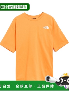 THE NORTH FACE 男士T恤 NF0A8C3T6HI1 AW2024 橙色短袖