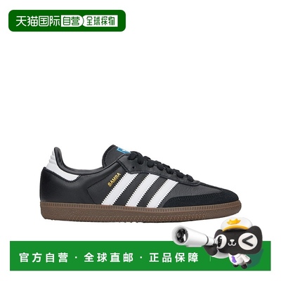 1h可退 ADIDAS ORIGINALS 女士运动鞋 IG9031 SS2025 黑色 Samba