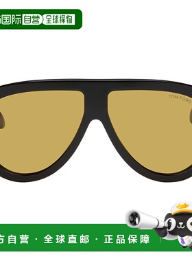 1h可退 潮奢 Tom Ford 汤姆 福特 女士 黑色 Bronson 太阳镜 FT10