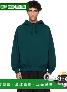 1h可退 潮奢 Y-3 男士 绿色 FT 连帽衫 KS5431 舒适时尚卫衣