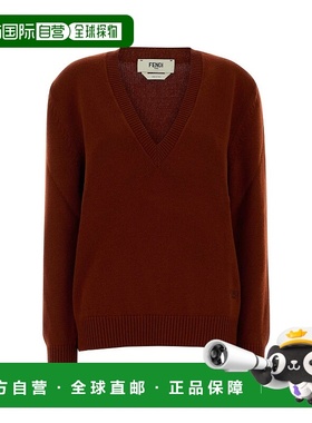 FENDI 女士针织衫 FZXD89AYLSF1T6K AW2025 红色 Brick stretch c
