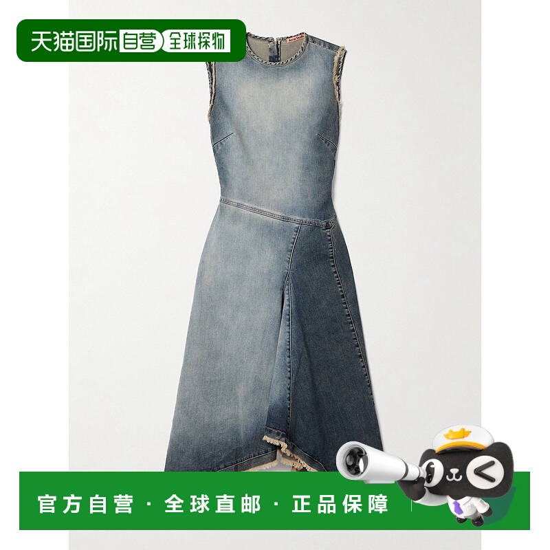 1h可退 潮奢 Acne Studios 艾克妮 女士 牛仔无袖连衣裙 A20701