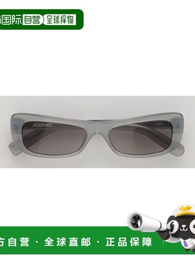 JACQUEMUS 男士眼镜 CAPRIMETALLIC SS2025 灰色 1D474F60A太阳镜