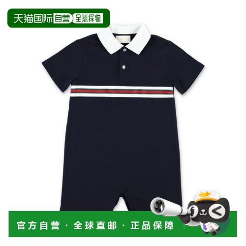 GUCCI 男童套装 849667XJHNR4780 SS2026 花色 带织带连体衣
