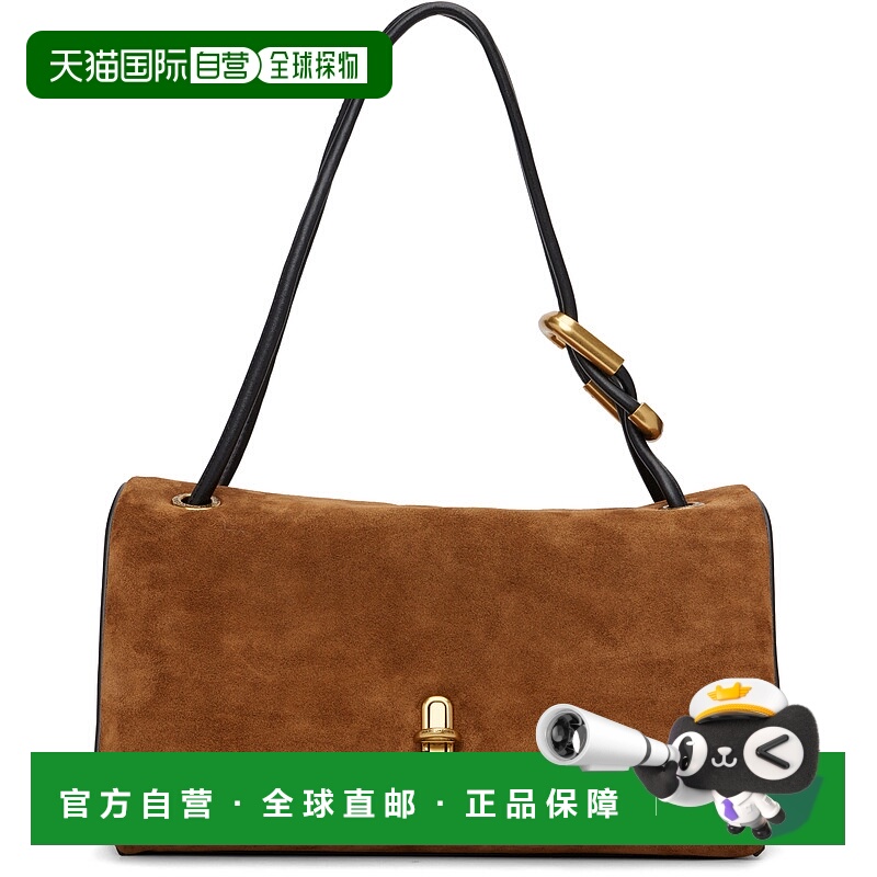 1h可退 潮奢 Marc Jacobs 马克 雅可布 女士 黄褐色大号 The Dual