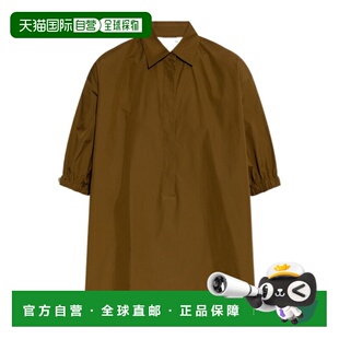 1h可退 MAX MARA 女士外套 1191055206052 SS2025 军绿色 翻领短
