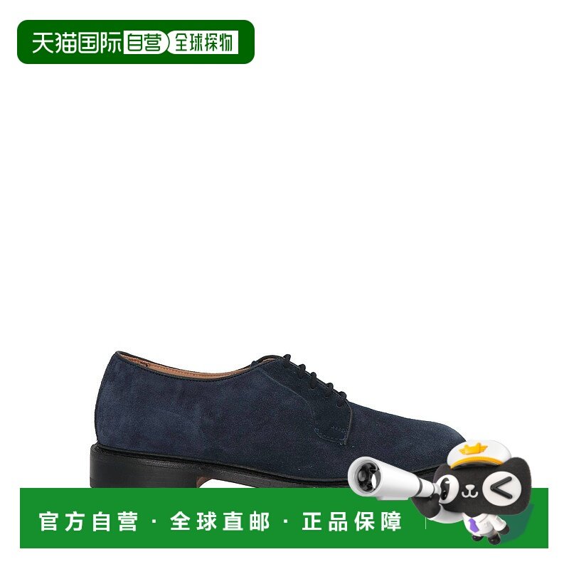 1h可退 潮奢 Tricker’s 男士 绑带鞋 blue蓝色 舒适时尚