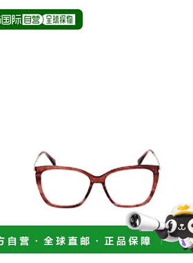 MAX MARA 女士眼镜 MM5007068 SS2025 红色 全框平光镜