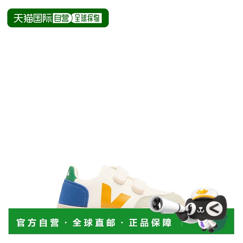 1h可退 潮奢 Veja 女童 皮革粘扣运动鞋童鞋 white白色 舒适时尚