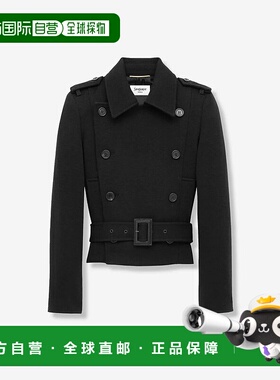 SAINT LAURENT 女士外套 843869Y288V1000NOIR AW2025