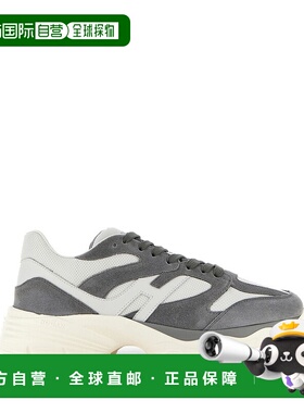 HOGAN 男士运动鞋 HXM6650FJ10QBL0RR5 SS2024 白色休闲鞋