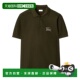 男士 军绿色 POLO衫 BURBERRY 81190101 SS2026 EKD属色棉质Polo衫