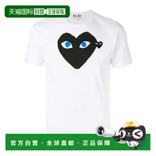 GARÇONS PLAY 男士 1h可退 AXT088051 DES T恤 COMME