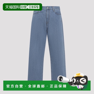 CARHARTT WIP 男士休闲裤 I0304680160BLUE AW2025直筒裤