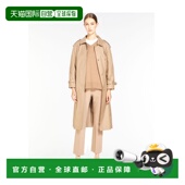 棕色 MAX 单排扣风衣 9021023706001 SS2023 MARA 女士外套