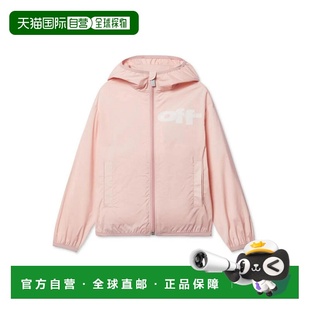 OGEB004S25FAB0013001 女童夹克 SS2025 WHITE OFF