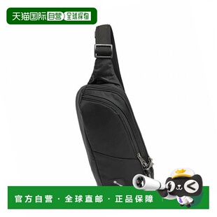 Pacsafe男女同款斜背包防盗设计灰色简约大容量60161斜挎包单肩包