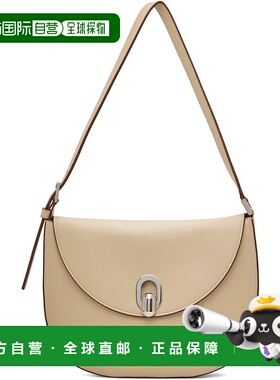 1h可退 潮奢 SAVETTE 女士 米色小号 Tondo 单肩包 H0080101