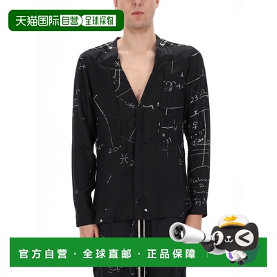 RICK OWENS 男士衬衫 RU01F2290KP1CP09119P SS20【付后1h可退】