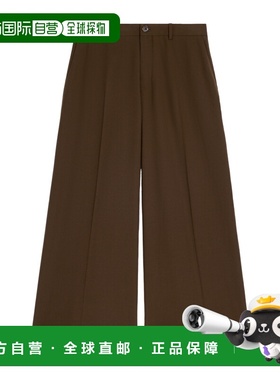 CELINE 女士休闲裤 RP0AP124902KM SS2026 绿色 腰带环休闲裤